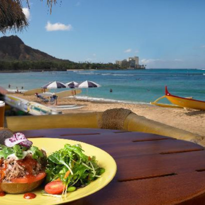 Waikiki gastronomía